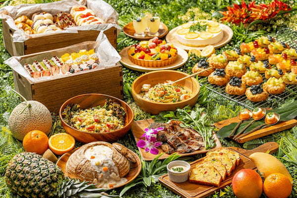 【ヒルトン成田】デニッシュペストリー食べ放題!フルーツデニッシュ、スイートクロワッサン、カラフルサンドがビュッフェに登場 グローバルな料理が揃った「ジャングルビュッフェ」