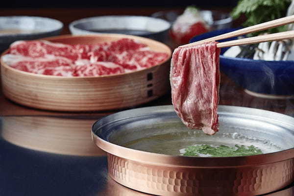 一人一鍋のしゃぶしゃぶ専門店「しゃぶしゃぶ 山笑ふ」より極上の黒毛和牛が初の食べ放題!4日間限定で感謝祭を開催!
