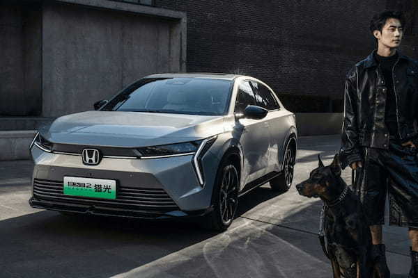 【北京モーターショー2024】ホンダ eNシリーズ第2弾e:NP2とe:NS2を公開。中国で2035年までにEV販売比率100%を目指す