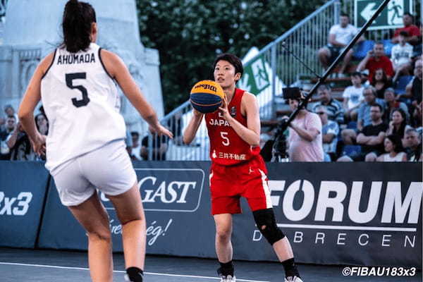 【U18 3×3WC】女子日本代表はブラジル、チリを破り4連勝 予選グループを1位通過で準々決勝進出ドイツと対戦