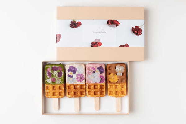 【食べるブーケ？！】京都生まれのワッフルバーが花束に変身！2023年の母の日は、目と舌で楽しむ超華やかブーケワッフルで、お母さんを笑顔に◎4/14(金)〜早割受付開始
