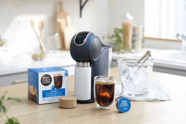 カフェで味わうような淹れたてのアイスコーヒーをおうちでも“マイボトル”にぴったりな大容量サイズ「ネスカフェ ドルチェ グスト アイスコーヒーロースト XL」4月1日(土)新発売