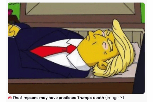 奇妙な陰謀論「トランプ死亡説」を加速させた『シンプソンズ』の予言と“ピザ指数”の謎の画像2