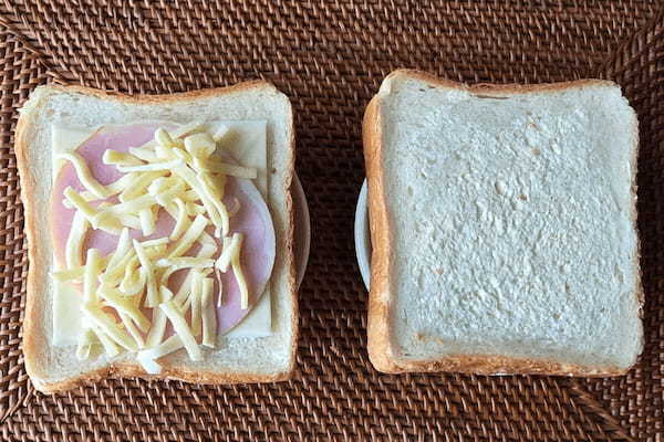 フライパンで作る「チーズたっぷりホットサンド」が激ウマ これはズルい…