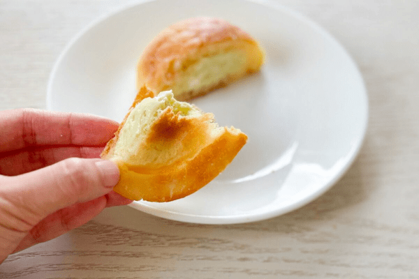 冷やして食べるくりーむメロンパン