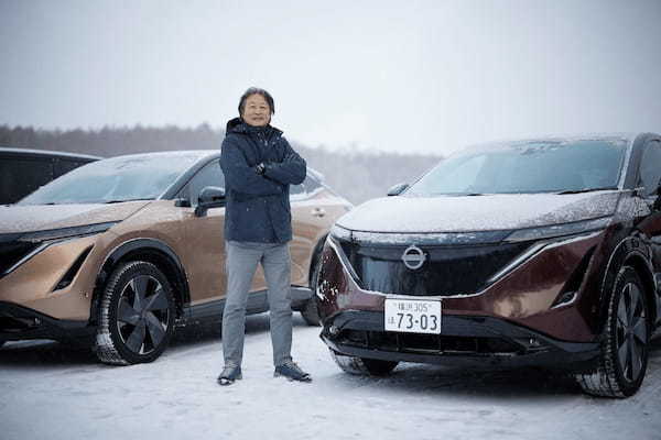 日産　雪上試乗　ひとつのECUで統合制御するe-4ORCEで快適雪上走行