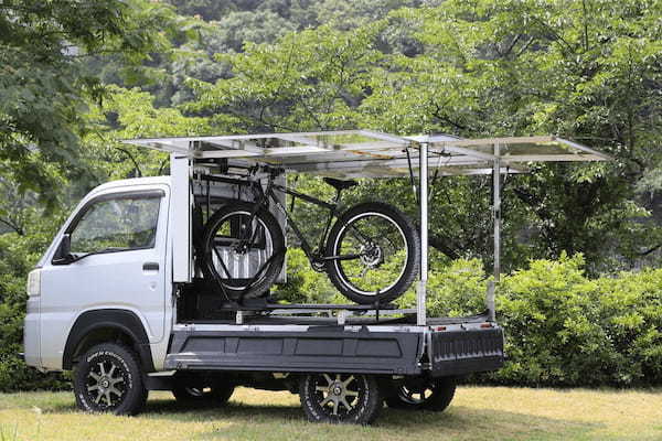 軽トラの荷台をもっと自由に!穴開け不要で脱着カンタンなキャリアフレーム