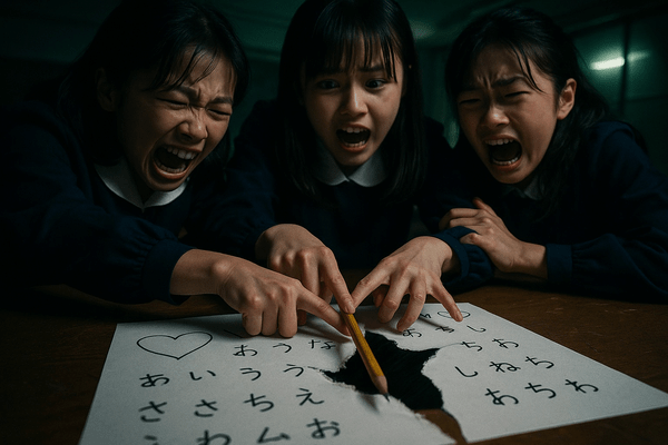 コックリさんよりも怖い“キューピットさま”で本当にあった怖い話!右頬が裂けた少女が…の画像4