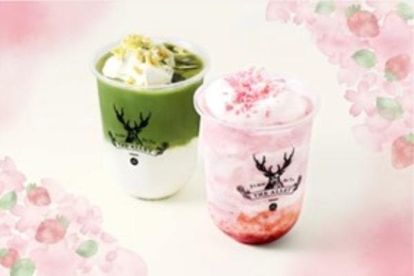 お茶に恋をする本格派ティーストア「THE ALLEY」より、春の訪れを感じる春色リッチミルクシリーズ「苺ミルキースムージー」「抹茶ミルキーオレ」が3/1より販売START！！
