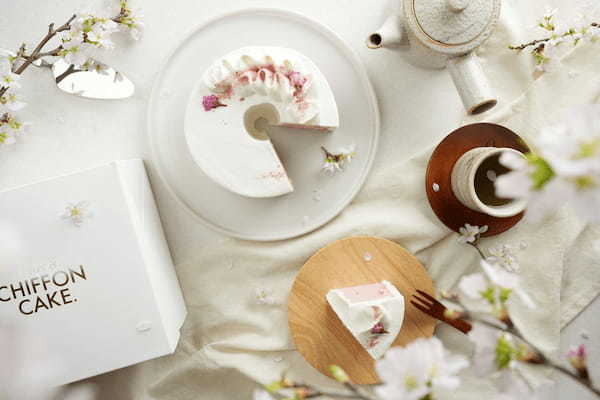 【新発売】シフォンケーキ専門店 This is CHIFFON CAKE. が春限定の桜のシフォンケーキ「SAKURA」を発売!
