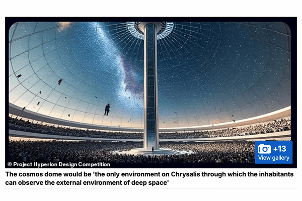 全長58km、250年かけて星を目指す宇宙船、“動く宇宙都市”「クリサリス」の全貌がヤバすぎるの画像2