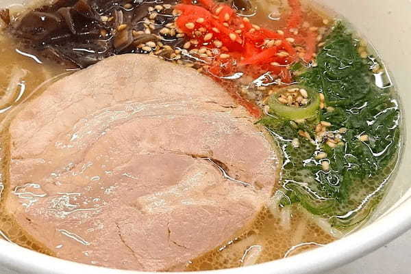 かっぱ寿司と博多だるまがコラボ　王道の「博多とんこつラーメン」を食べてきた