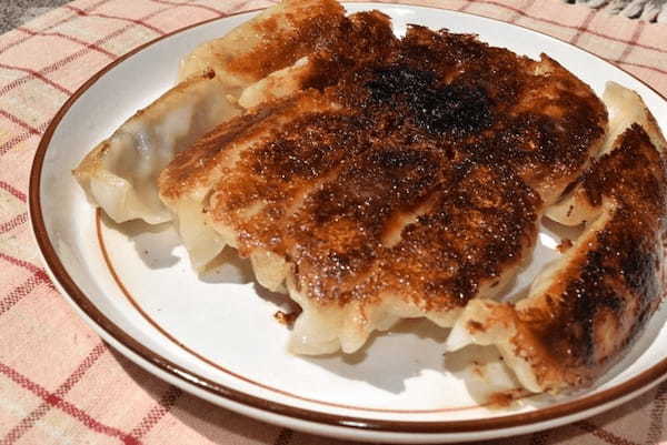 キャンプで餃子が食べたい！スキレットでも焼ける、味の素の冷凍餃子がおすすめ！