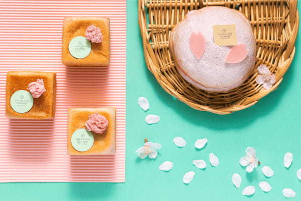 シェラトン・グランデ・トーキョーベイ・ホテル、 3月限定で“桜 スイーツ&ベーカリー” 開催