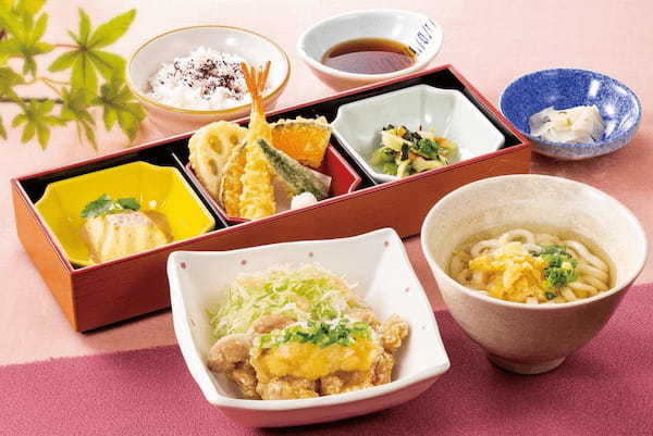 【新夢庵ランチ誕生】“選択肢は40通り”自分好みにカスタマイズ！“春メニューも開始”季節野菜を味わう、サクっと天ぷらを御膳やお蕎麦で！