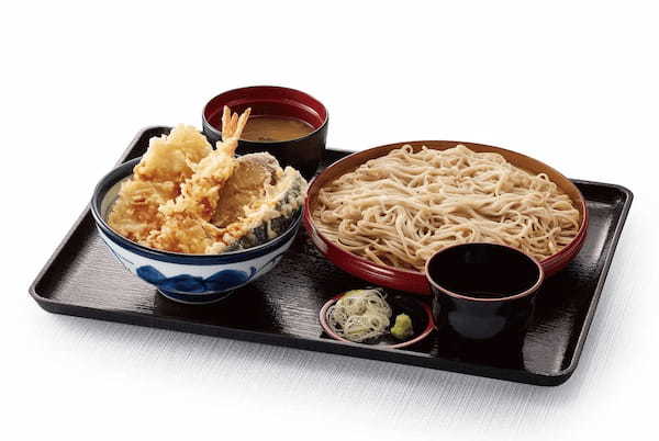 天丼てんやの夏がやってきた！6月13日（木）より販売開始甘辛たれに天ぷらをたっぷりくぐらせた『たれづけ 大江戸天丼』とミニ天丼と麺の夏限定『ミニ天丼とそばのセット』が登場！