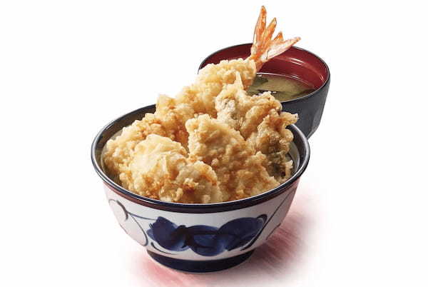 天丼てんやの夏がやってきた！6月13日（木）より販売開始甘辛たれに天ぷらをたっぷりくぐらせた『たれづけ 大江戸天丼』とミニ天丼と麺の夏限定『ミニ天丼とそばのセット』が登場！