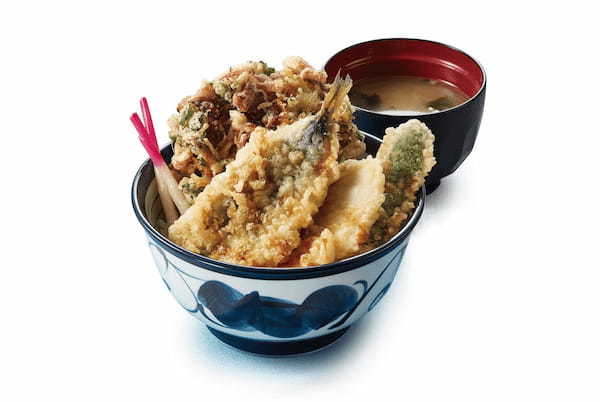 天丼てんや 初夏限定メニューを4月25日（木）から販売開始！銚子産真いわし・兵庫県産ほたるいか・国産ヒラメの『初夏の海鮮天丼』と北海道産肉厚帆立・天然大海老・活〆穴子の豪華な『ご馳走天丼』登場！