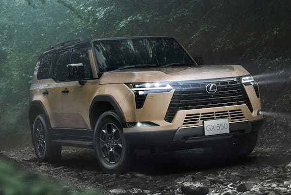 レクサスが今秋に新型GX550を日本で通常販売すると発表。合わせてGX550“OVERTRAIL+”を先行販売するとアナウンス