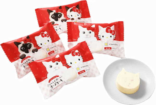 “にゃんともおいしい”シリーズ×「ハローキティ」の初コラボ!50 周年を記念した「ねこねこ」とのコラボ商品を10 / 1 (火)より全国で新発売!「ピネード」よりコラボ限定トートバッグも初登場!