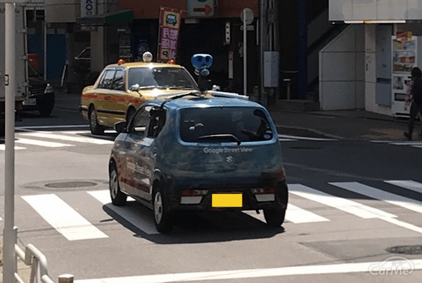 見たことある？グーグル ストリートビュー撮影車