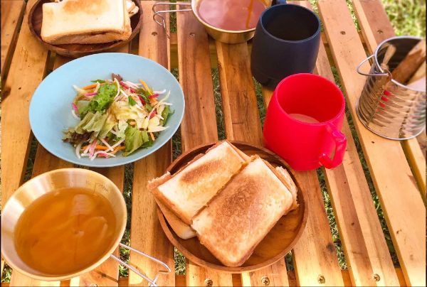 キャンプの朝に花を添える最高の朝ごはん！過去に作った朝食を5つ紹介します