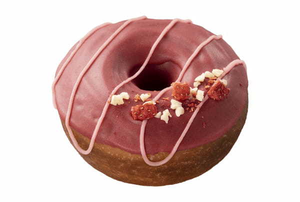プラントベースフードブランド「2foods」から、春の訪れを感じるストロベリーや桜を使った華やかなドーナツコレクション 3月1日発売