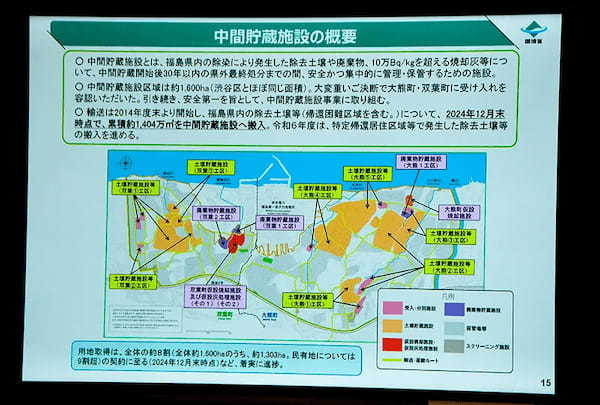 福島第一原発事故からの環境再生事業　環境省が現在の取り組みを紹介