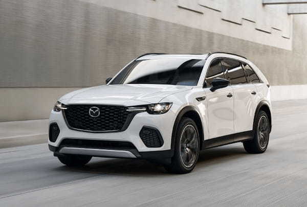 米国マツダがラージ商品群第3弾となる新型SUVの「CX-70」を初公開