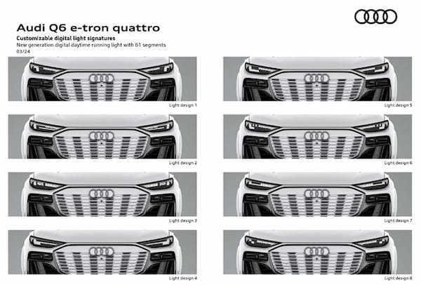 アウディの新型電動SUV「Q6 e-tron」シリーズがワールドプレミア