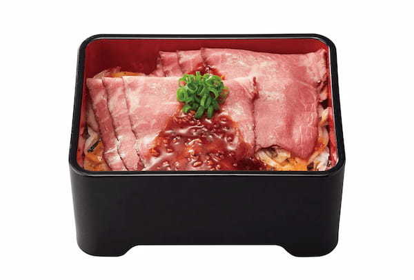 【なか卯】～しっとりやわらか、牛肉の贅沢な旨み～なか卯に「ローストビーフ重」が登場！