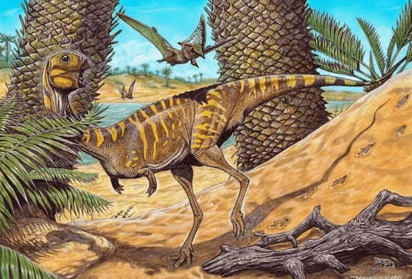 「肉食なのに歯がない」新種のクチバシ恐竜が発掘される