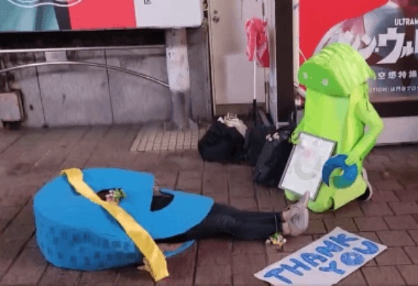 擬人化IE「アップルストア、かっこいいね、憧れるねぇ。」ツイートに目撃情報、相次ぐ