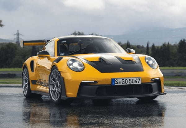 ポルシェとミシュランが911 GT3 RS(992)用の新ウェットタイヤを共同開発