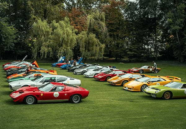ランボルギーニ60周年を祝う祭典、「GIRO POLO STORICO」でミウラとカウンタックを全開にした！