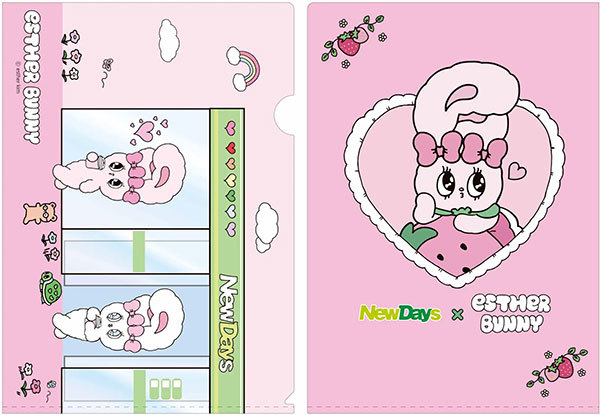 エスターバニーのキュートな描き下ろしデザイン商品が登場❤NewDays×エスターバニー　初のコラボキャンペーンを開催！2024年12月10日～2025年1月6日