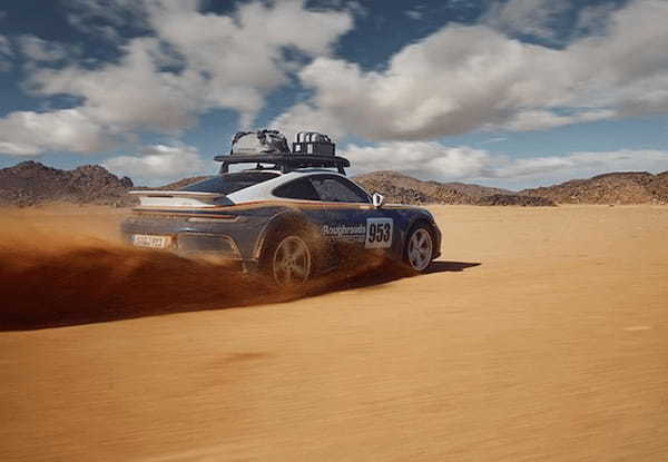 【最新スーパースポーツ試乗】世界限定2500台、オフロードも走れるポルシェ911ダカールのオールラウンド性能