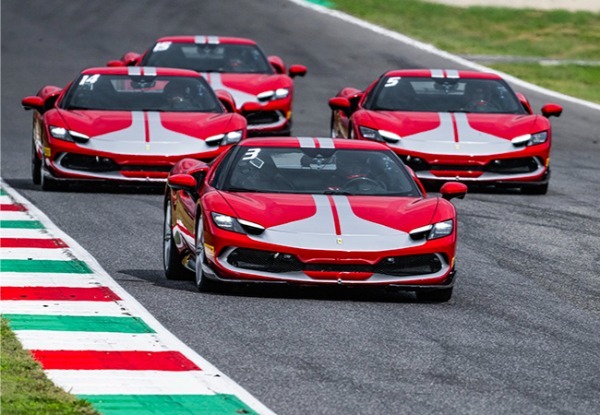 【フェラーリ・フィナーリ・モンディアーリ】8億円の499Pモディフィカータ発表! フェラーリはサーキットが似合うと実感させた夢の1日