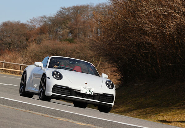 【注目モデル試乗】伝説のスポーツレジェンド、ポルシェ911を全身で味わう、至福のカブリオレ体験