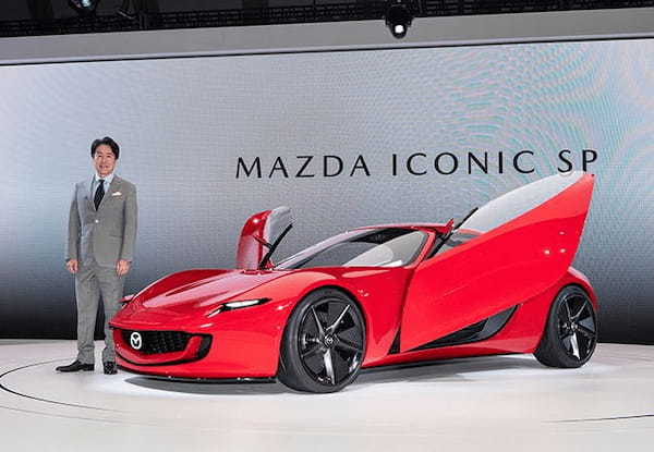 【岡崎宏司カーズCARS】ICONIC SPが提示したロータリーの新たな魅力。「美しいデザイン」と「動的資質の高さ」にマツダの輝く未来を感じる