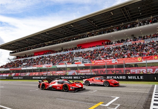 【フェラーリ・フィナーリ・モンディアーリ】8億円の499Pモディフィカータ発表! フェラーリはサーキットが似合うと実感させた夢の1日