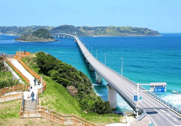 山口・下関「角島大橋」が一度は渡ってみたい橋ランキングの1位に選出