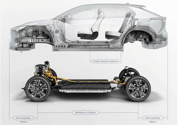 トヨタ　新型BEV「bZ4X」サブスク&リースで5月12日発売へ【動画】
