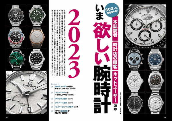 【800人に聞いた、いま欲しい腕時計を発表！】パワーウオッチ最新号（No.128）が1月30日（月）に発売！
