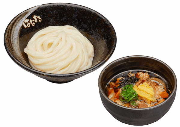 \中サイズがお得!小中サイズ同一価格!!/ はなまるうどん 「濃厚つけ麺フェア」4月6日(木)より、期間限定発売
