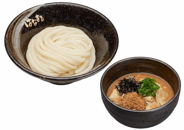 \中サイズがお得!小中サイズ同一価格!!/ はなまるうどん 「濃厚つけ麺フェア」4月6日(木)より、期間限定発売