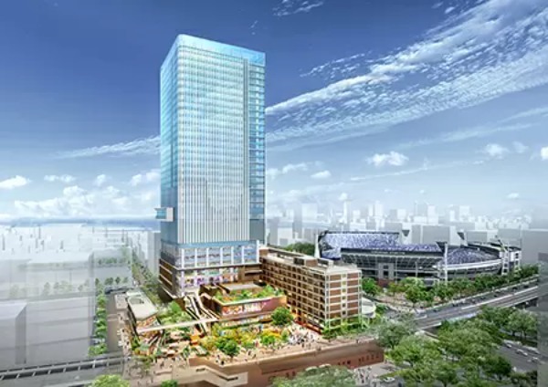 JR「関内」駅前に「新旧融合」の新たな街、2026年春グランドオープン 旧横浜市庁舎行政棟を活用