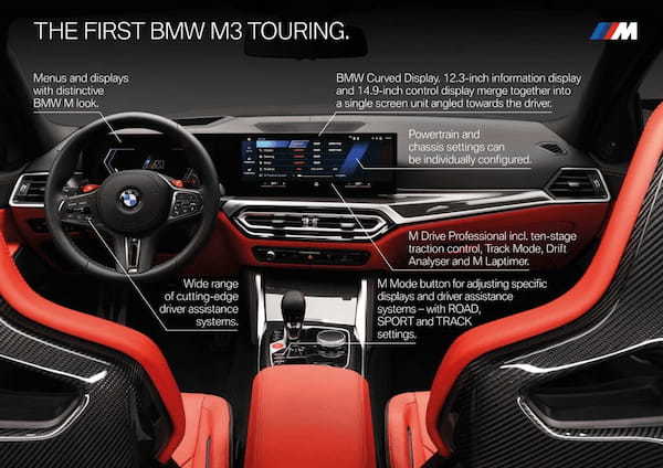 サーキット走行可能なツーリング・モデル! 「BMW M3 コンペティション M xDriveツーリング」誕生
