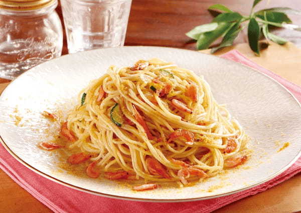 旬を感じるピザーラの本格パスタ　春の新作『ボッタルガと桜海老のパスタ』登場！