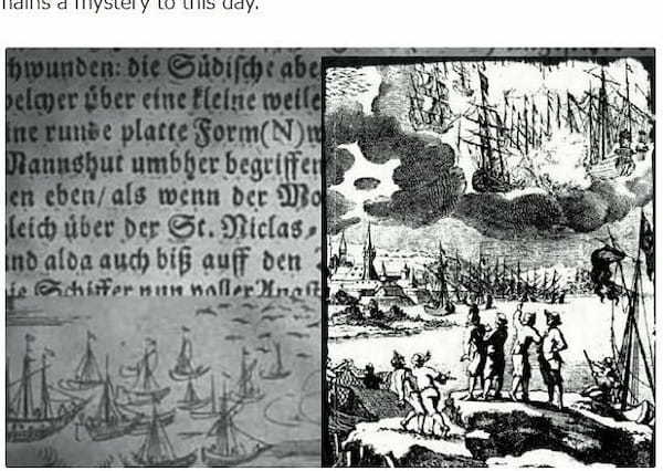 7つの“空の船”が激闘！？350年前「UFOの空中戦」が起きていたのか！ 目撃者が全員病気に… 衝撃の記録